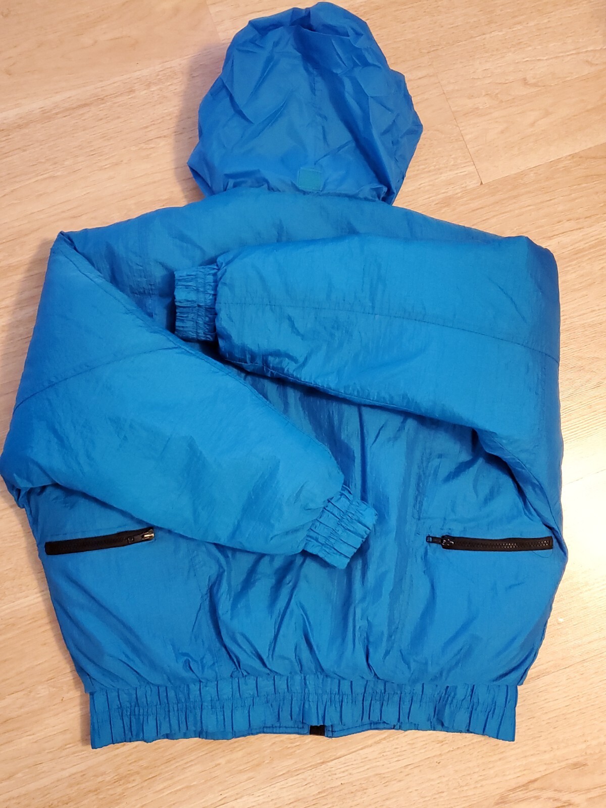 Adult M Jonathan Stone Glacier Shield Feather Down Puffer Ski Jacket Teal Vtg
