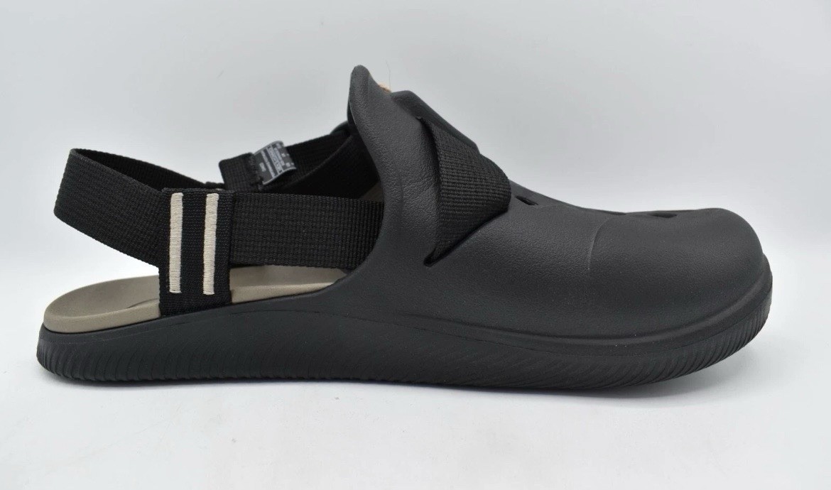 Chaco Chillos Clog Black Slip-On Closed Toe Casual Shoes Men’s US 11 M