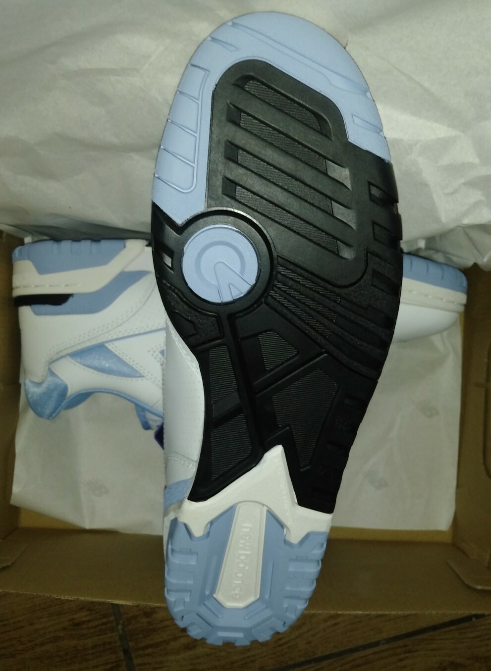 New Balance BB550HL1 UNC White Men’s Size 12
