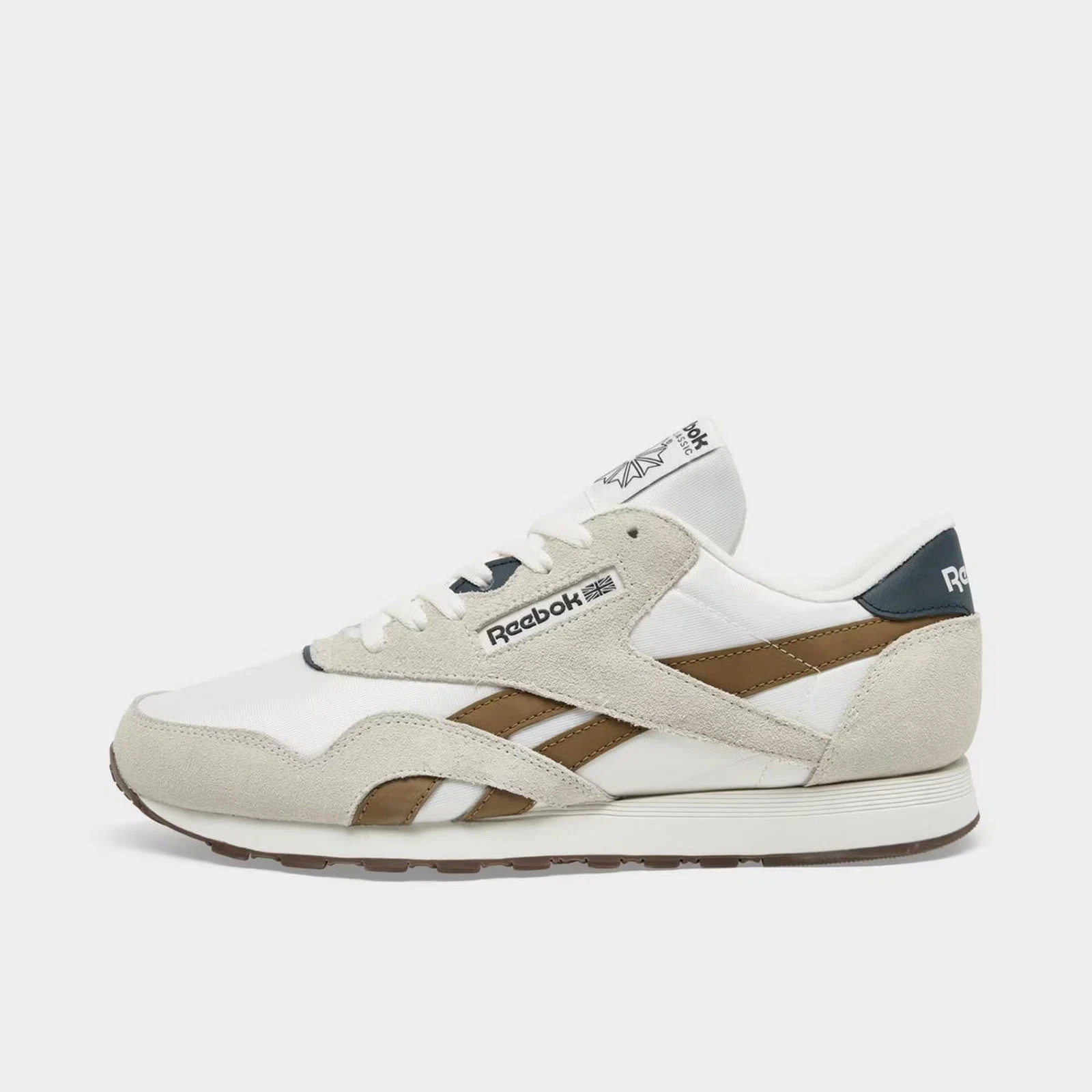 NWOB Reebok Classic Nylon Chalk/Utility Brown/Beige Sz 8.5 | 1000200024