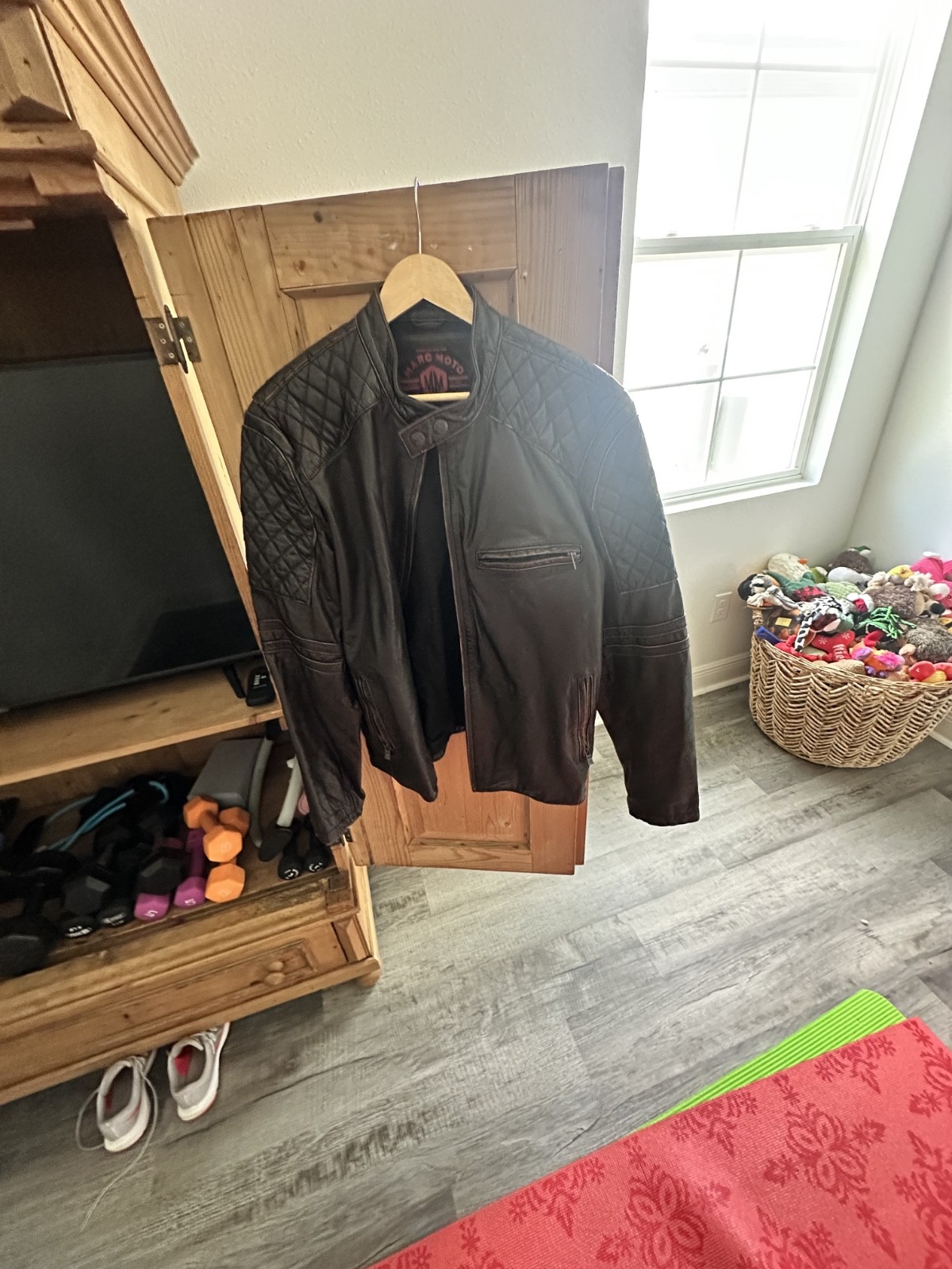 Café Racer Men Leather Jacket Black Brown Biker Genuine Sheep skin Leather