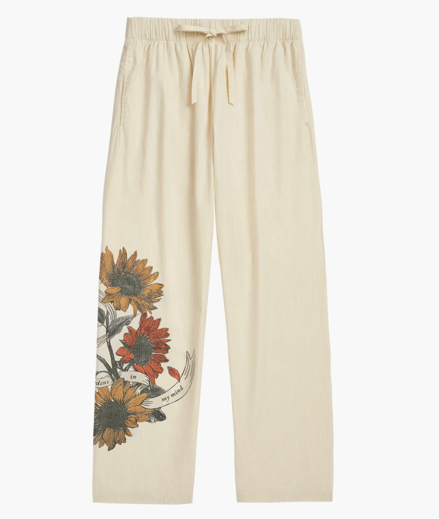 PRESALE Taylor Swift Secret Gardens in My Mind Poplin Pants Size M Ship on 07/01
