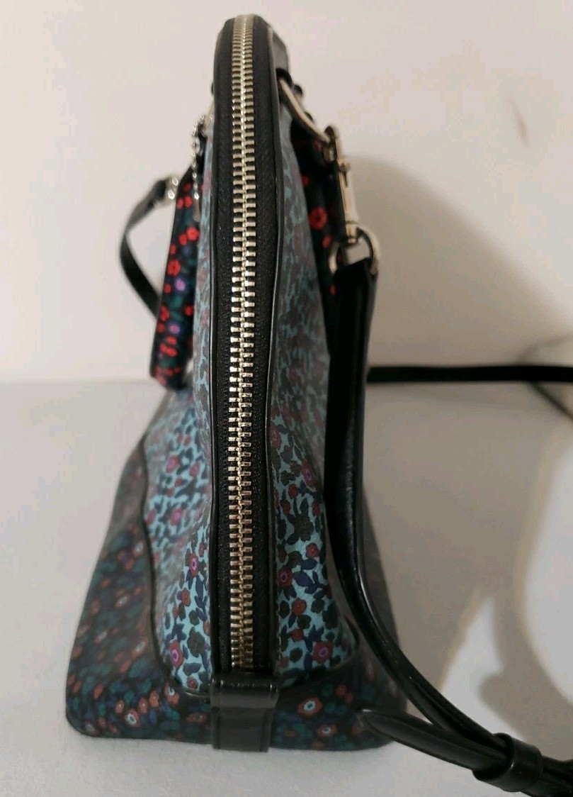 Coach Sierra Prairie Wildflower Satchel Crossbody Bag F59447