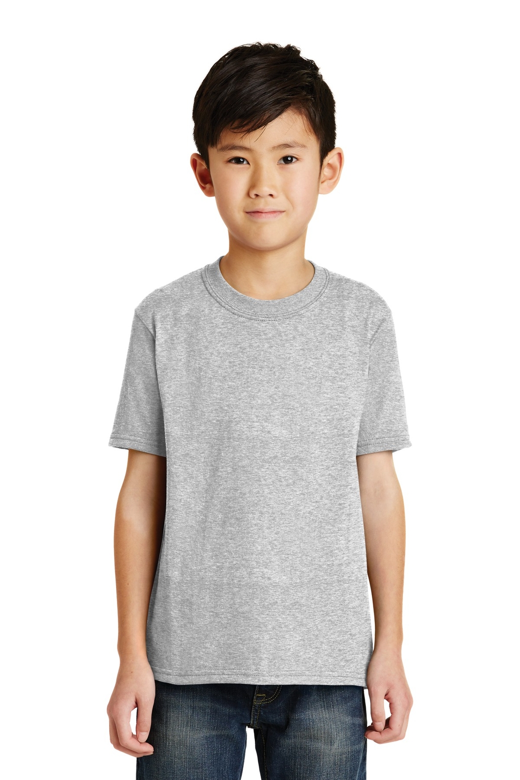 Port & Company PC55Y Youth Short Sleeve Core Blend Crew Neck Stylish T-Shirt