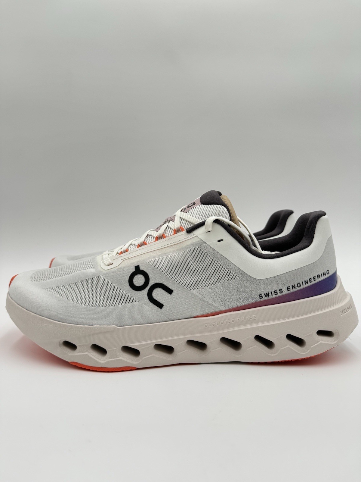 On Men’s Cloudsurfer Next Size 14 White Flame |3ME30020256|