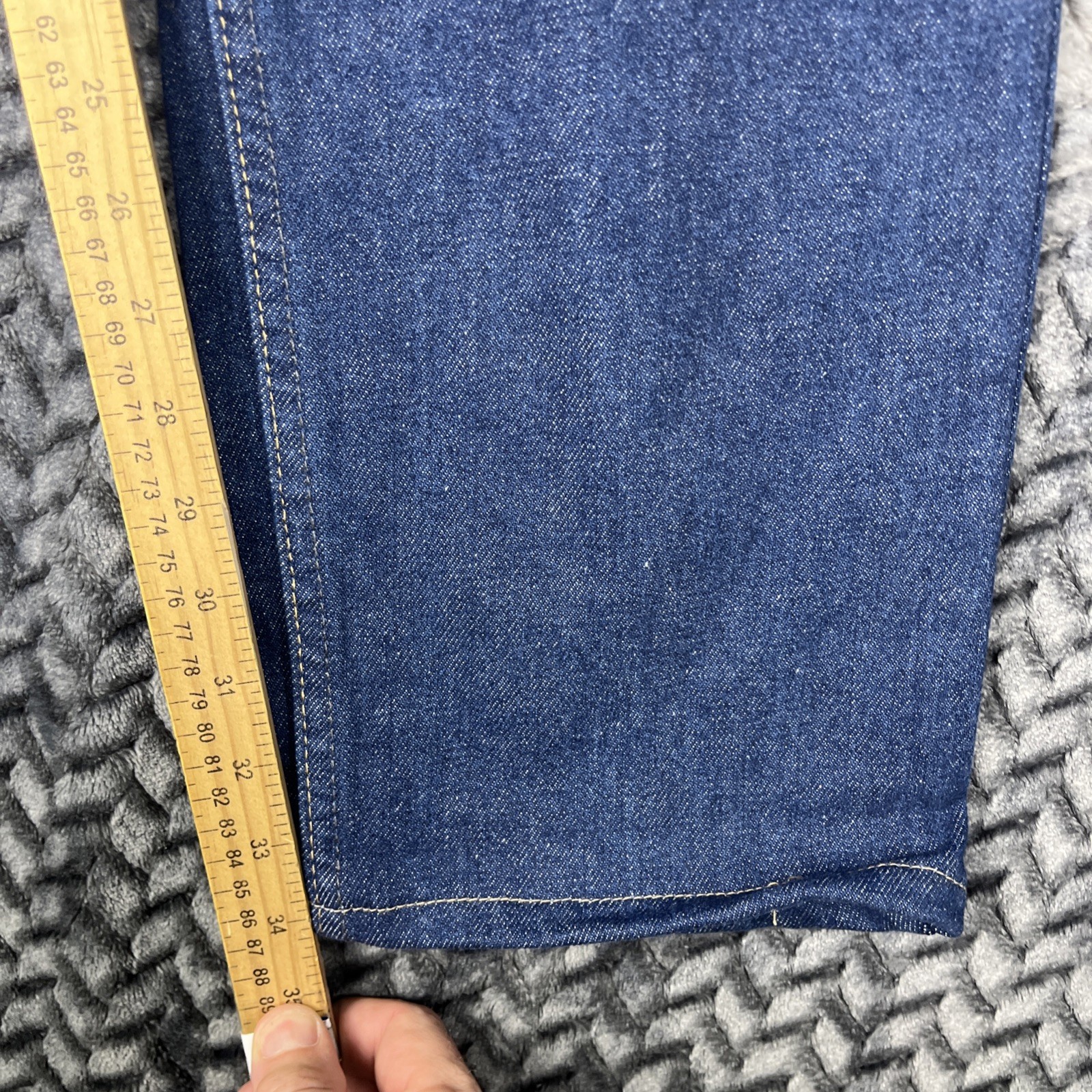 NWT Bulwark FR Flame Resistant Jeans Mens Size 34×34 Blue Straight (Tag 34x37U)