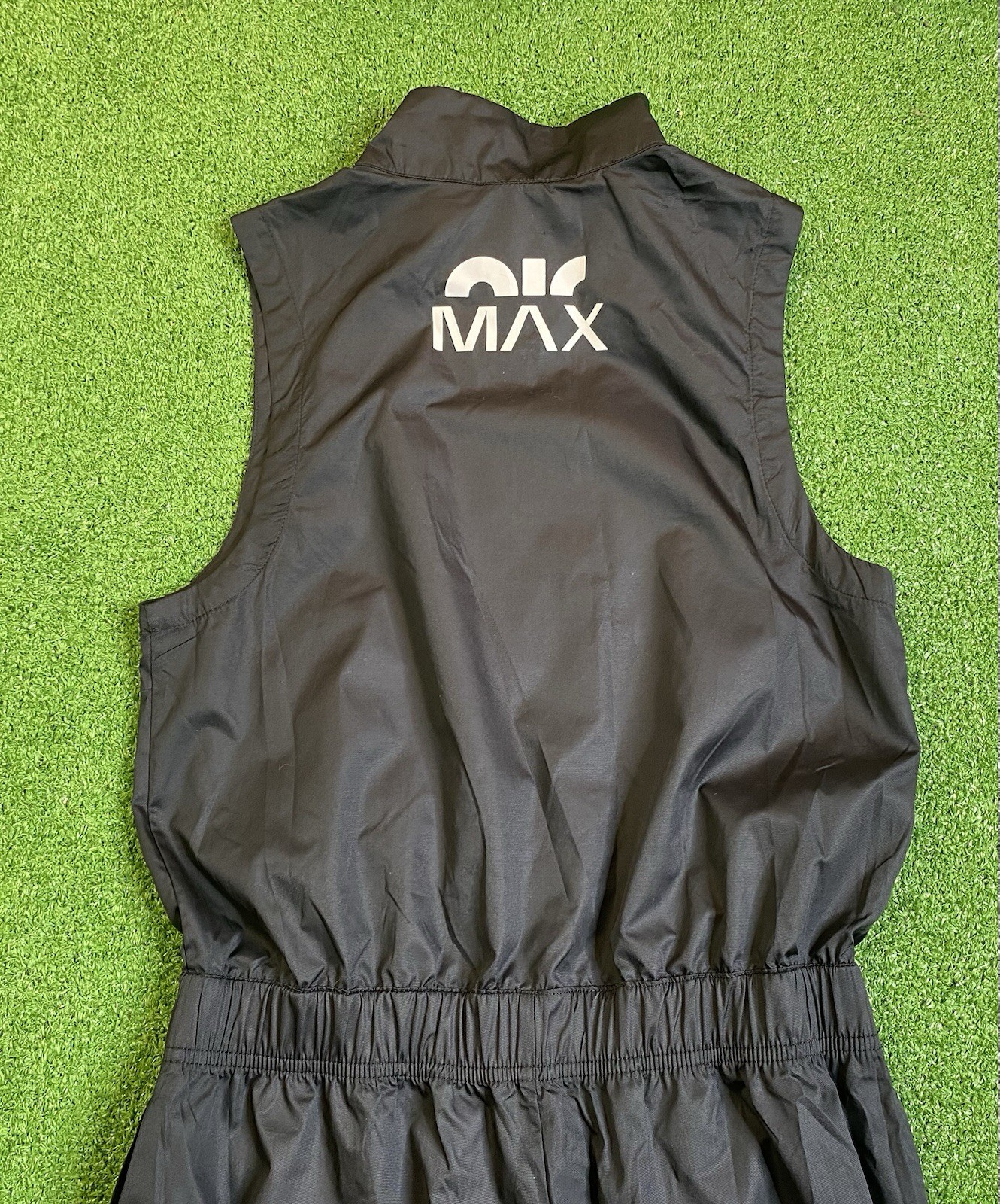 Nike Sportswear Air Max Day Jumpsuit Womans Small DM6078-100 Black Brand New NWT