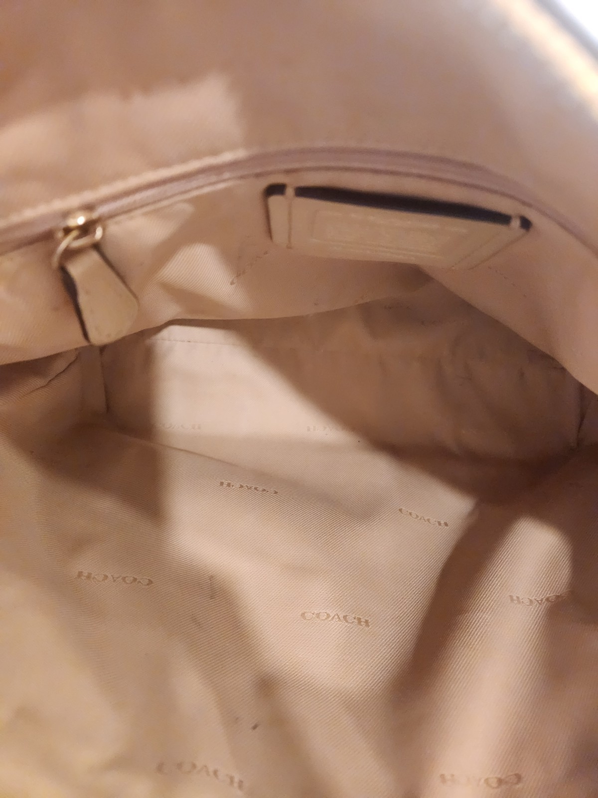 Coach Prairie Pebbled Leather Satchel Crossbody Women’s Handbag – Camel/Tan