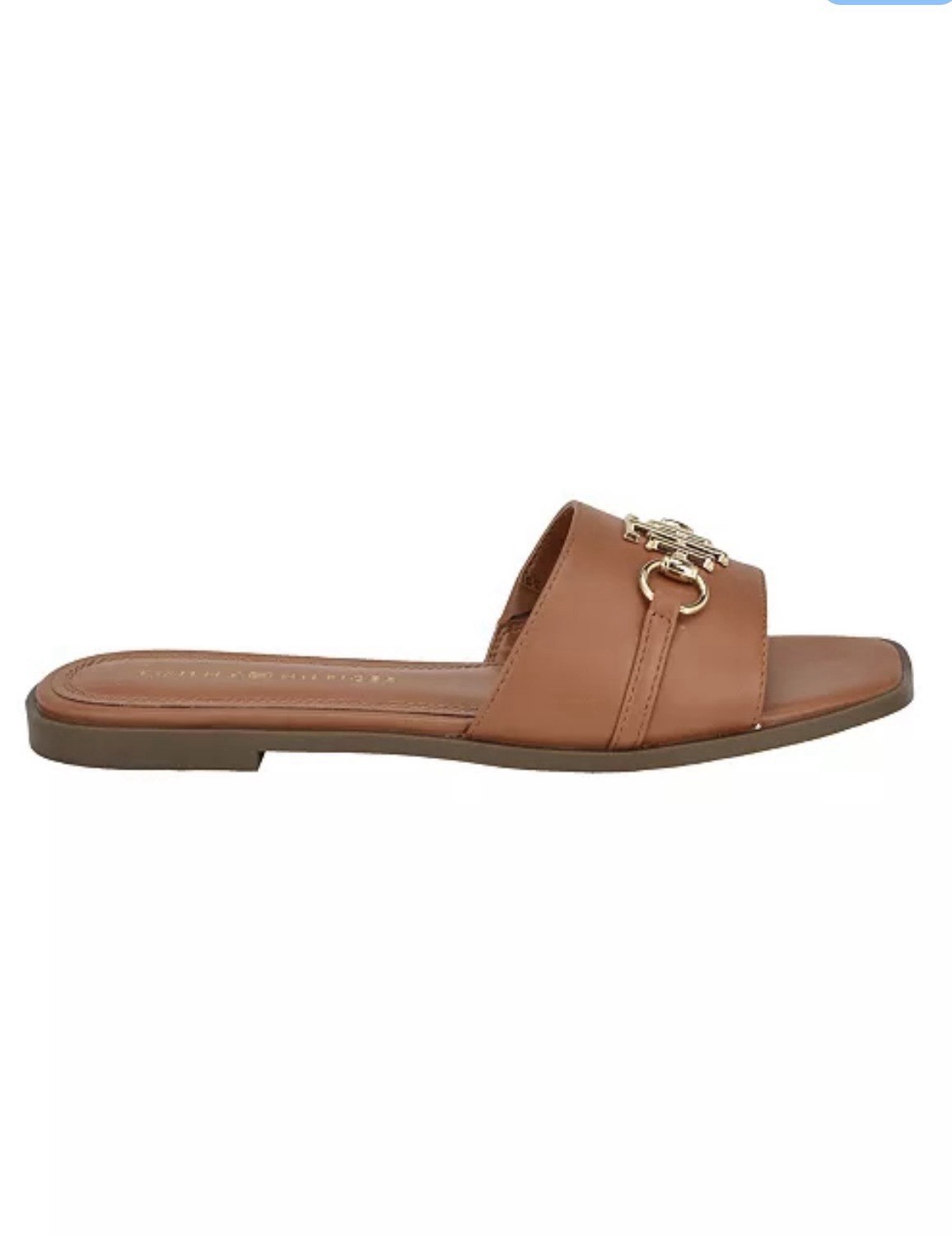 Tommy Hilfiger Women’s Size 7 Leather Sandals Brand New With Tags