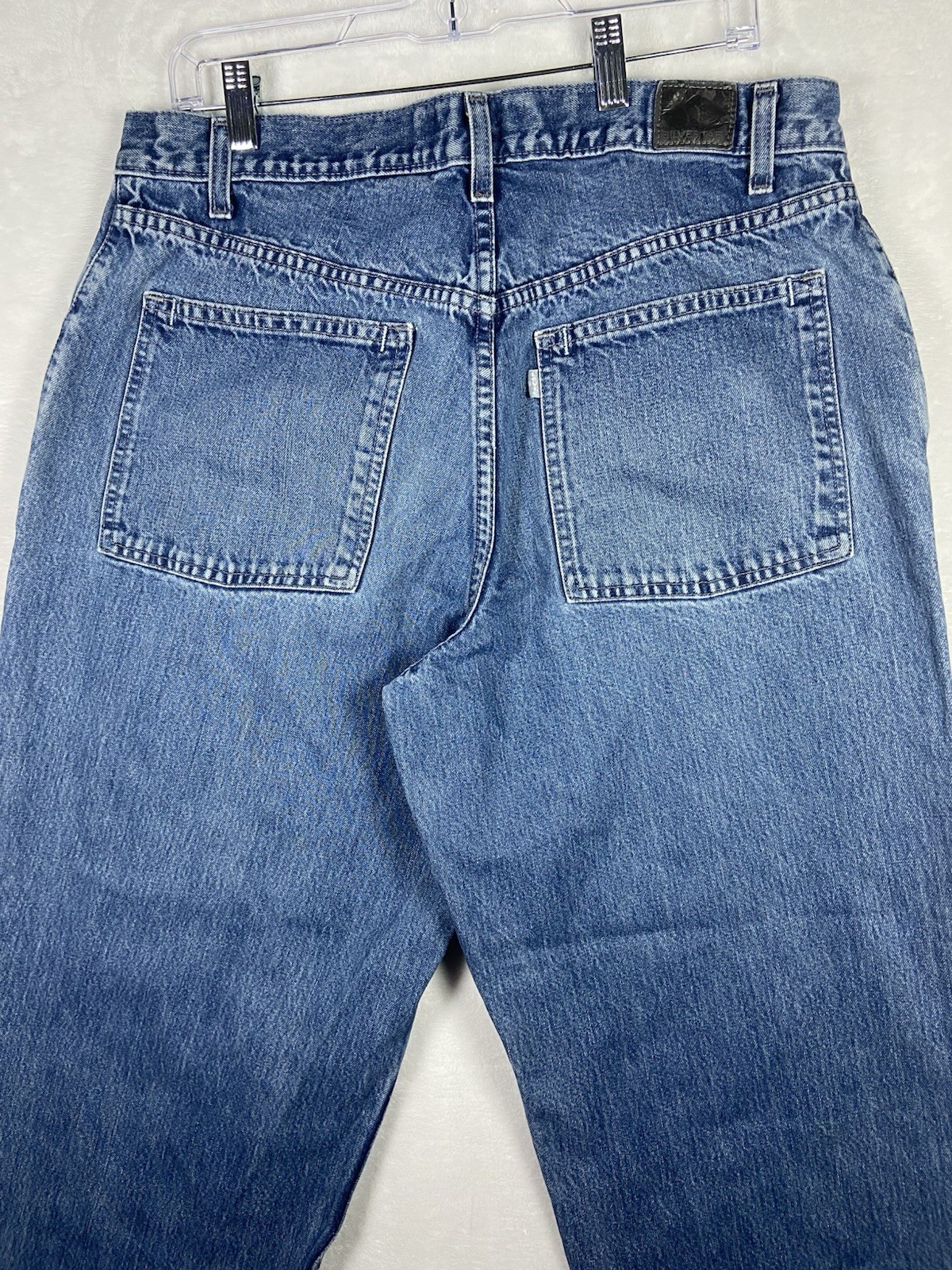 Vintage Levi’s Silver tab Baggy Jeans 36×30 stonewash blue 90s Y2K Skater USA