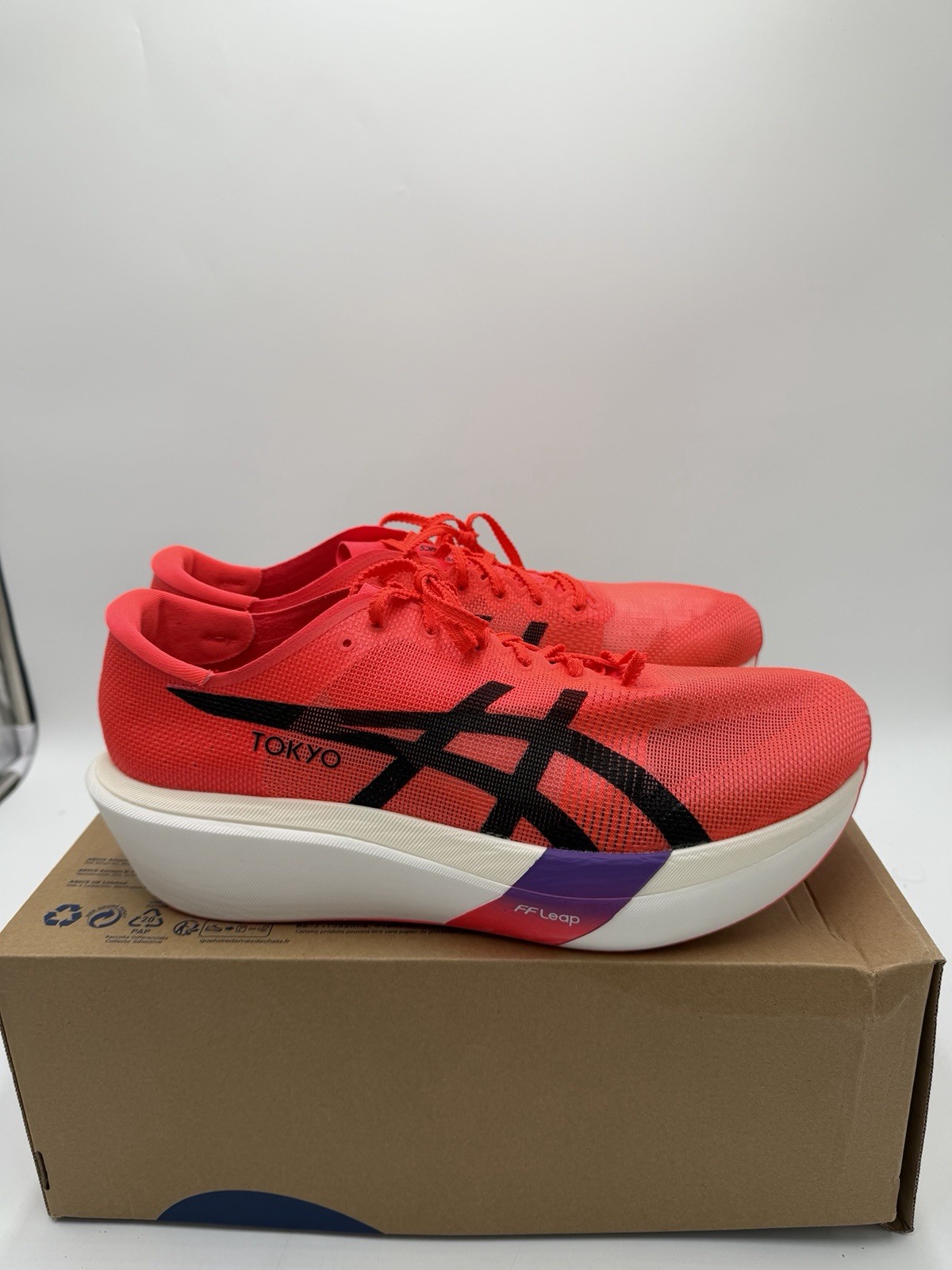 ASICS Metaspeed Sky Tokyo Flash Red/black Womens Size 6.5 / Mens Size 5 NWB