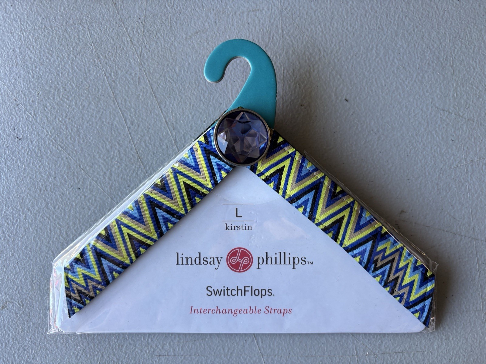 Lindsay Phillips SwitchFlops Interchangeable Straps Size Large Kirstin