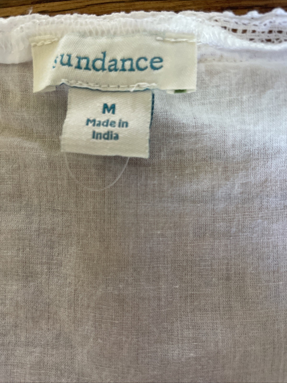 Sundance Mirabelle Maxi Tiered Ruffle Dress Sz M White Milkmaid Cottage Coastal