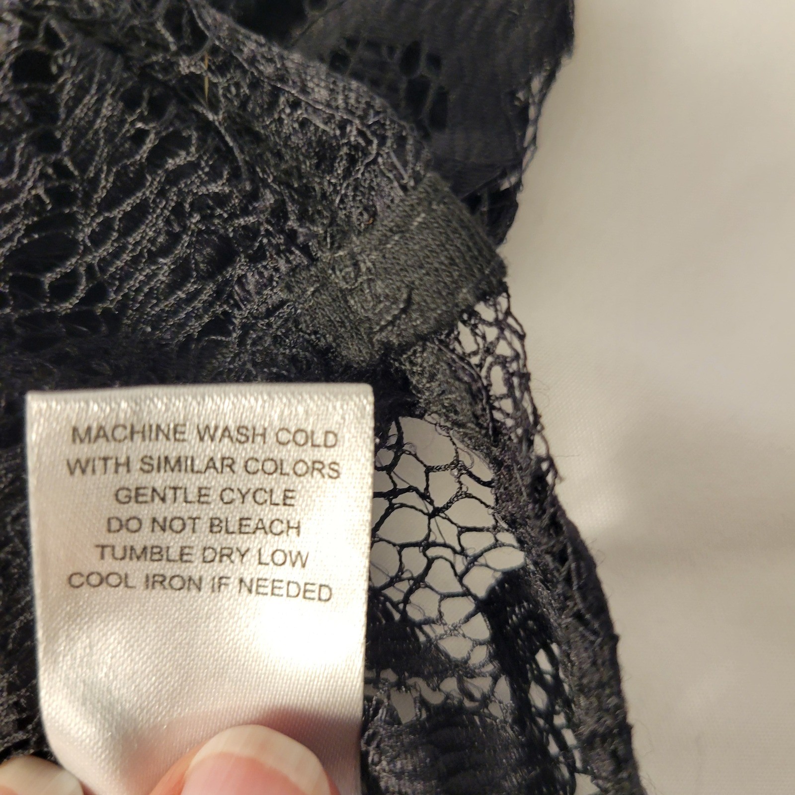 Willow Corset Bustier Top Womens Medium Black Floral Lace Underwire Zipper 6384