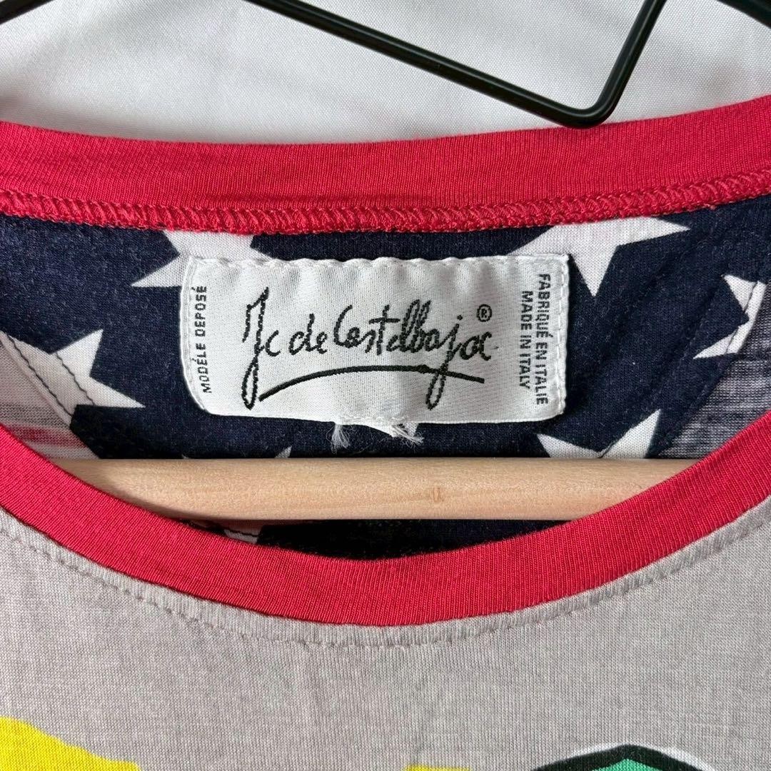 JC de Castelbajac Printed T-Shirt Italy, Free Size, Unique Design