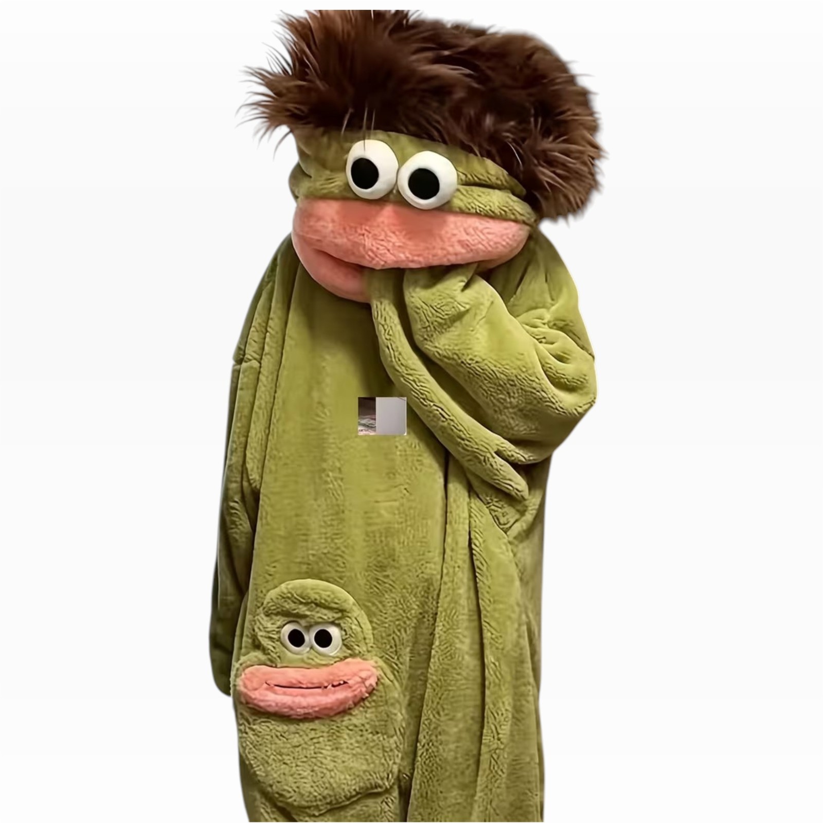 2026 Big Mouth Cartoon Funny Novelty Costume for Adult Unisex Free and Fast Ship