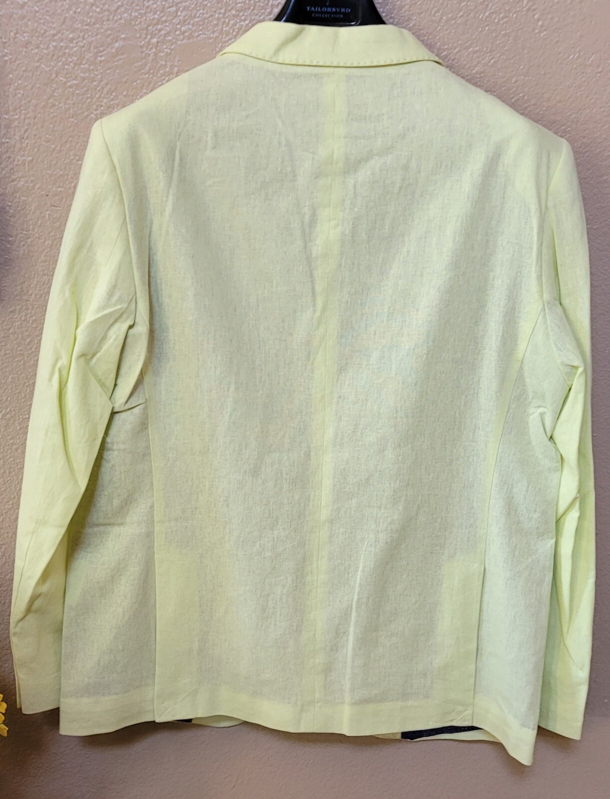 NEW TAILORBYRD $325 CLASSIC FIT LINEN BLEND BLAZER SPORT COAT, 44R