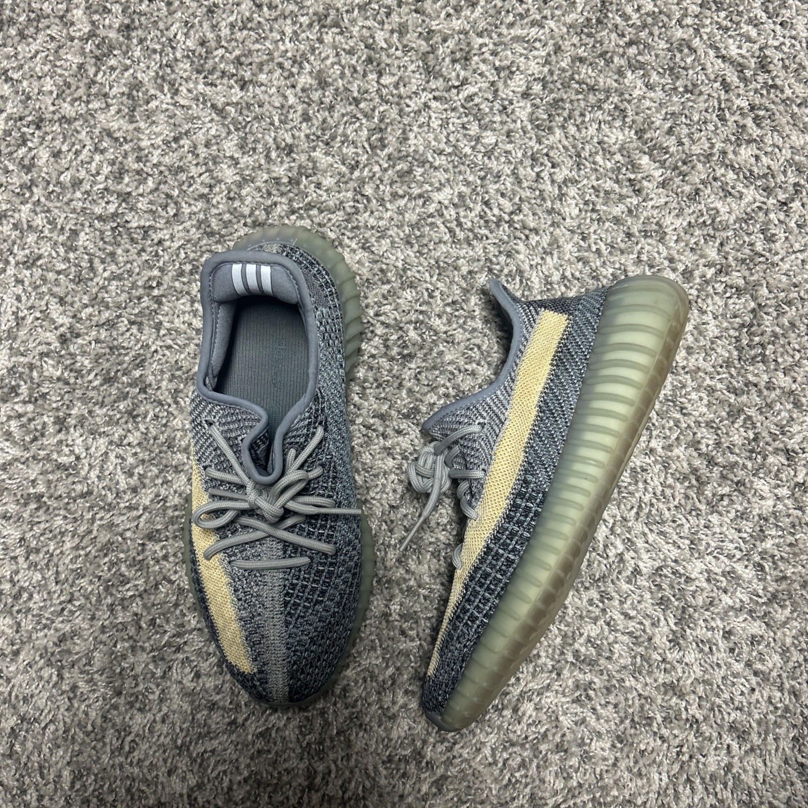 adidas Yeezy Boost 350 Ash Blue Men’s Sneakers Size 8.5