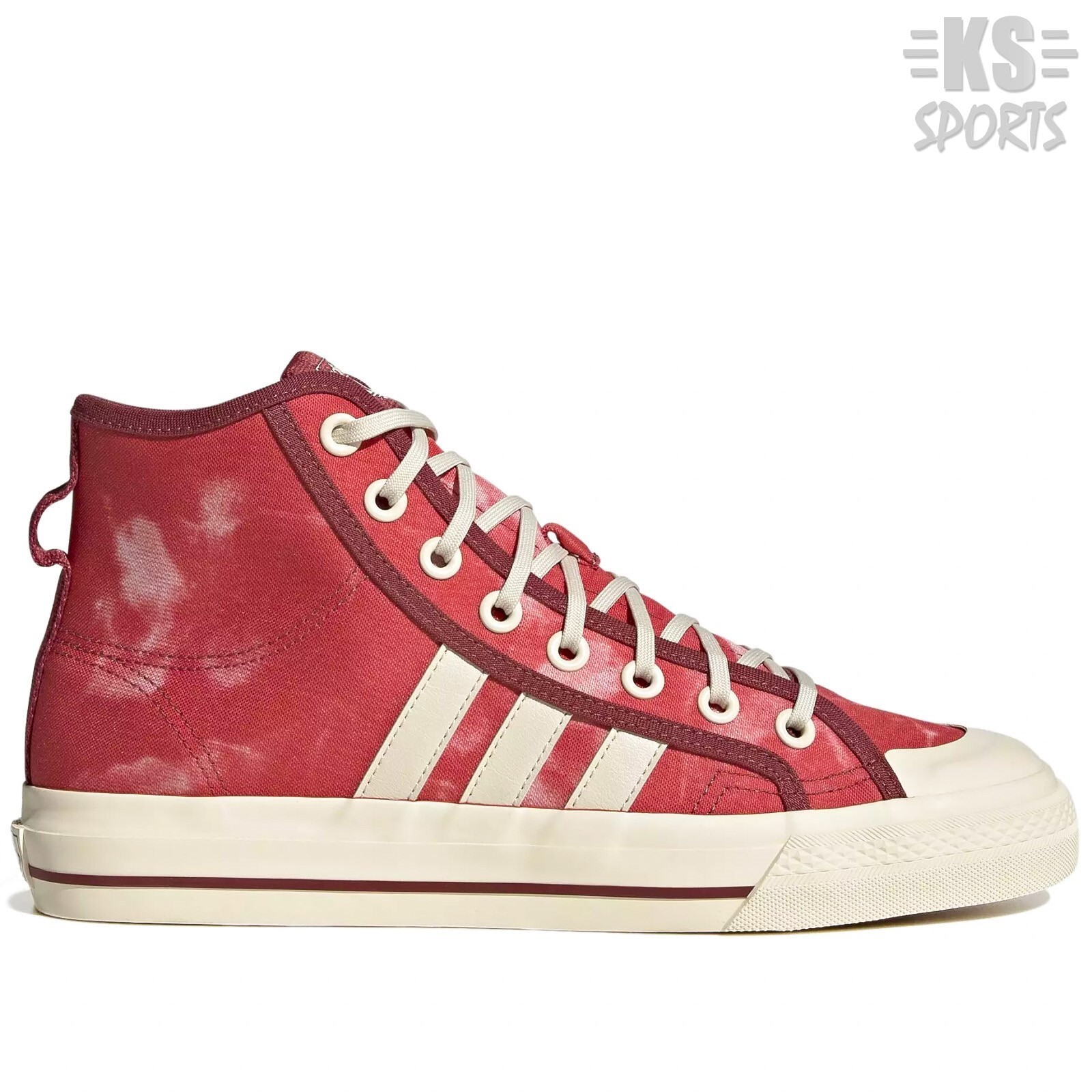 Adidas Originals Nizza Hi RF ‘Crew Red’ Men’s Athletic Shoes GX4585