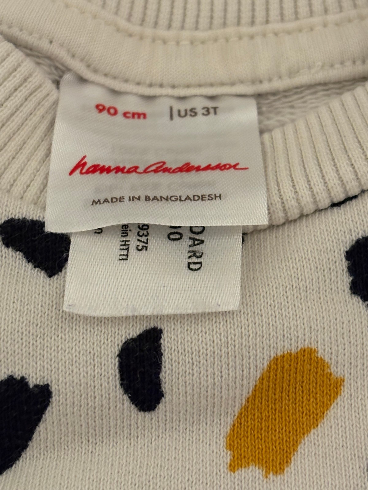 Hanna Andersson Multi-Colored Polkadot Top 3T