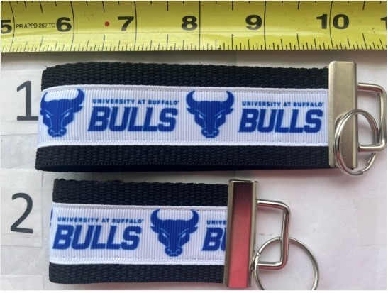 SUNY Buffalo Keychain University at Buffalo Stocking Stuffer Gift 4 Him Her BFF