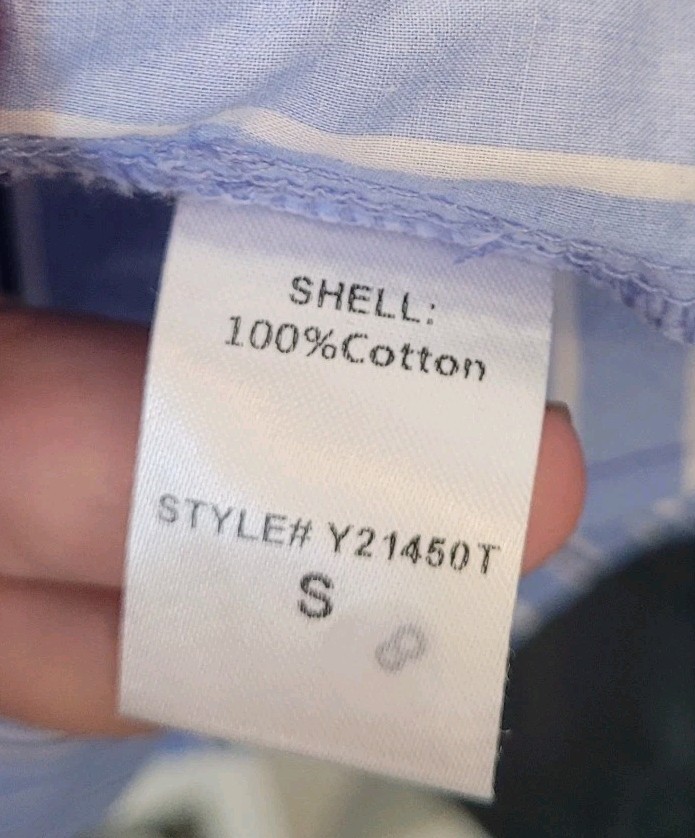 Pomander Place Tuckernuck Pinstripe Shades Of Blue Cara Dress Size Small Preppy