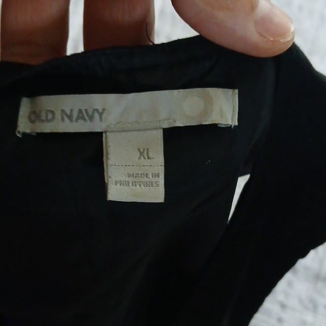 Old Navy Men’s Black Button-Front Vest, Size XL, New Without Tags