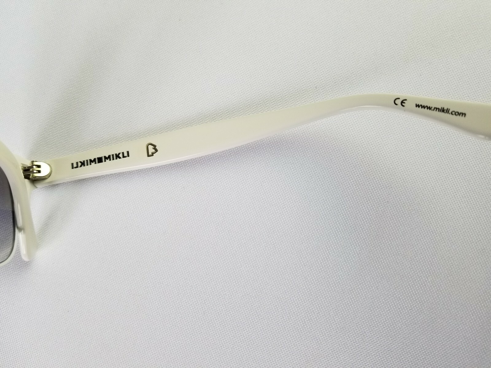 MIKLI BY ALAIN MIKLI ML1325 C002 WHITE UNISEX SUNGLASSES