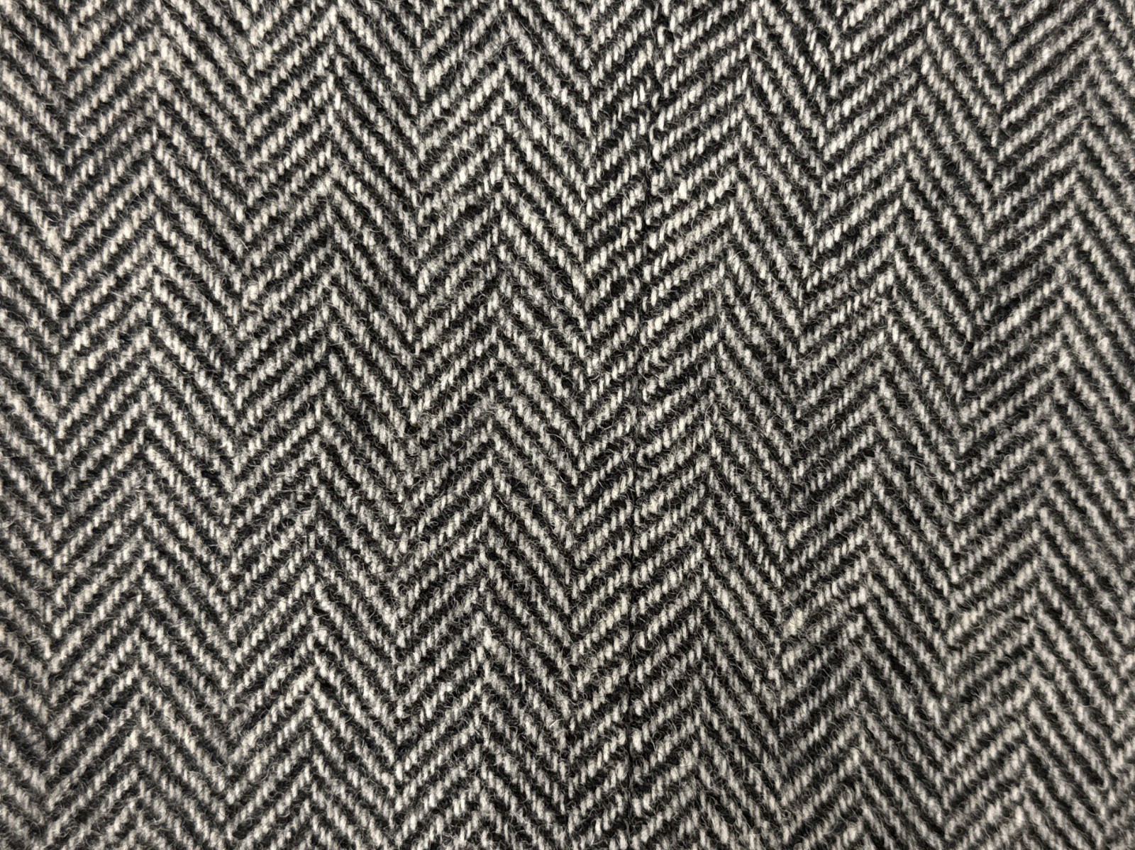 Deansgate Herringbone Blazer 46L Grey Wool Jacket Smart Vintage Tailoring