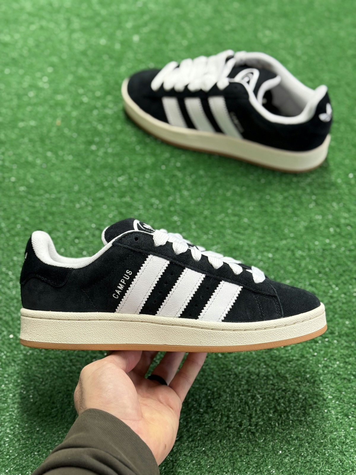 Adidas Campus 00s Black White Mens Shoes HQ8708 NEW Multi Sz