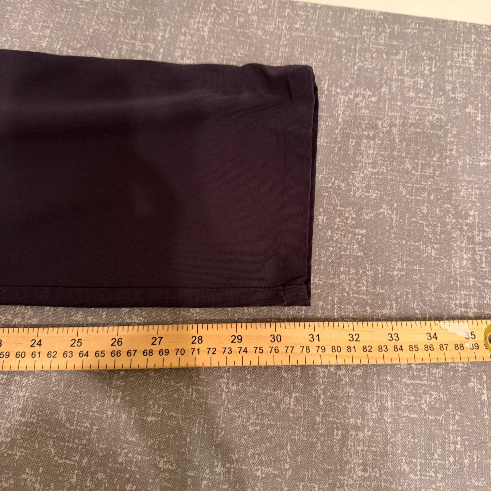 Lululemon ABC Pant Men 35×31 Charcoal Grey Black Five Pocket Performance Trouser