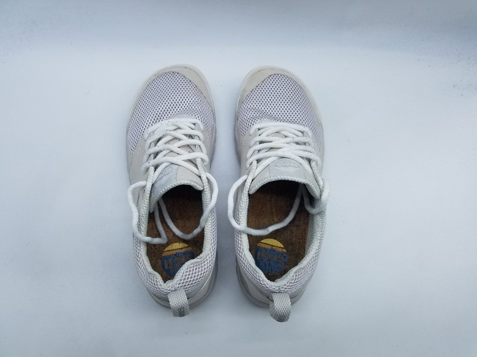 Lems Primal Zen Men’s Size 11 Miminalist Trail Hiking Shoes White Sand