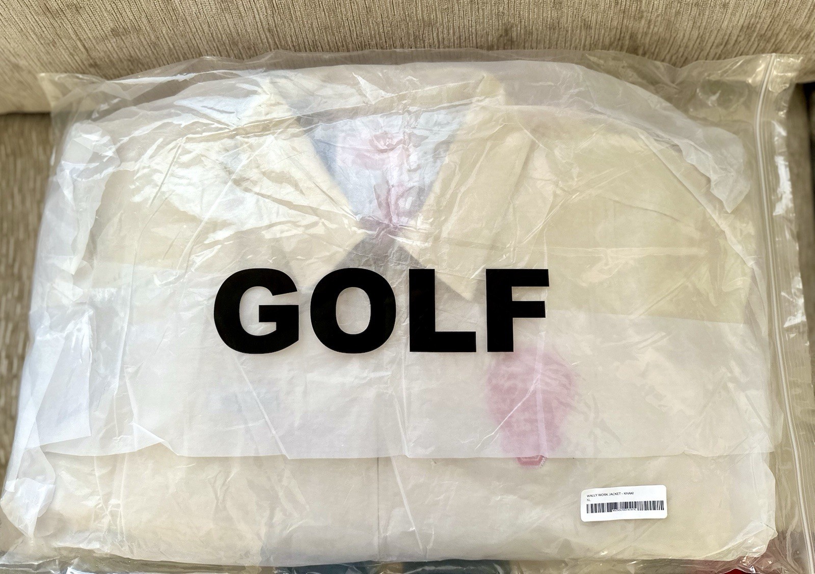 Golf Wang Marty Supreme Wally Work Jacket Size XL Khaki NEW IN HAND SHIPS FAST