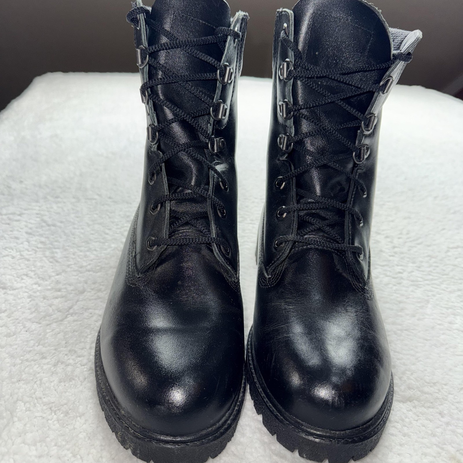 Vintage Rocky Boots Mens Size 8.5 EW Black 1950 Thinsulate Postal Work 2000s