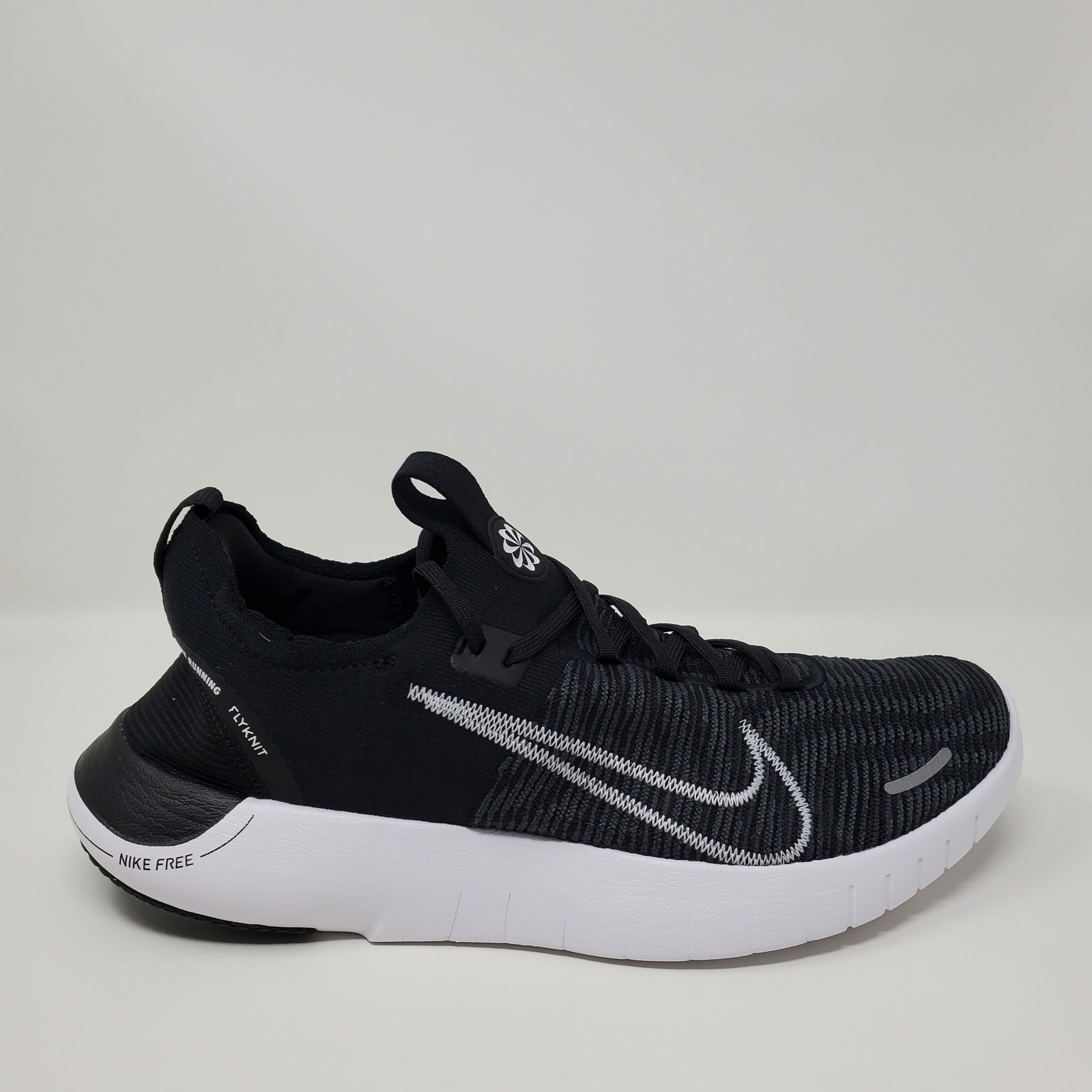 Nike Free RN FK Flyknit Next Nature Black White Men’s Size 11 FB1276-002