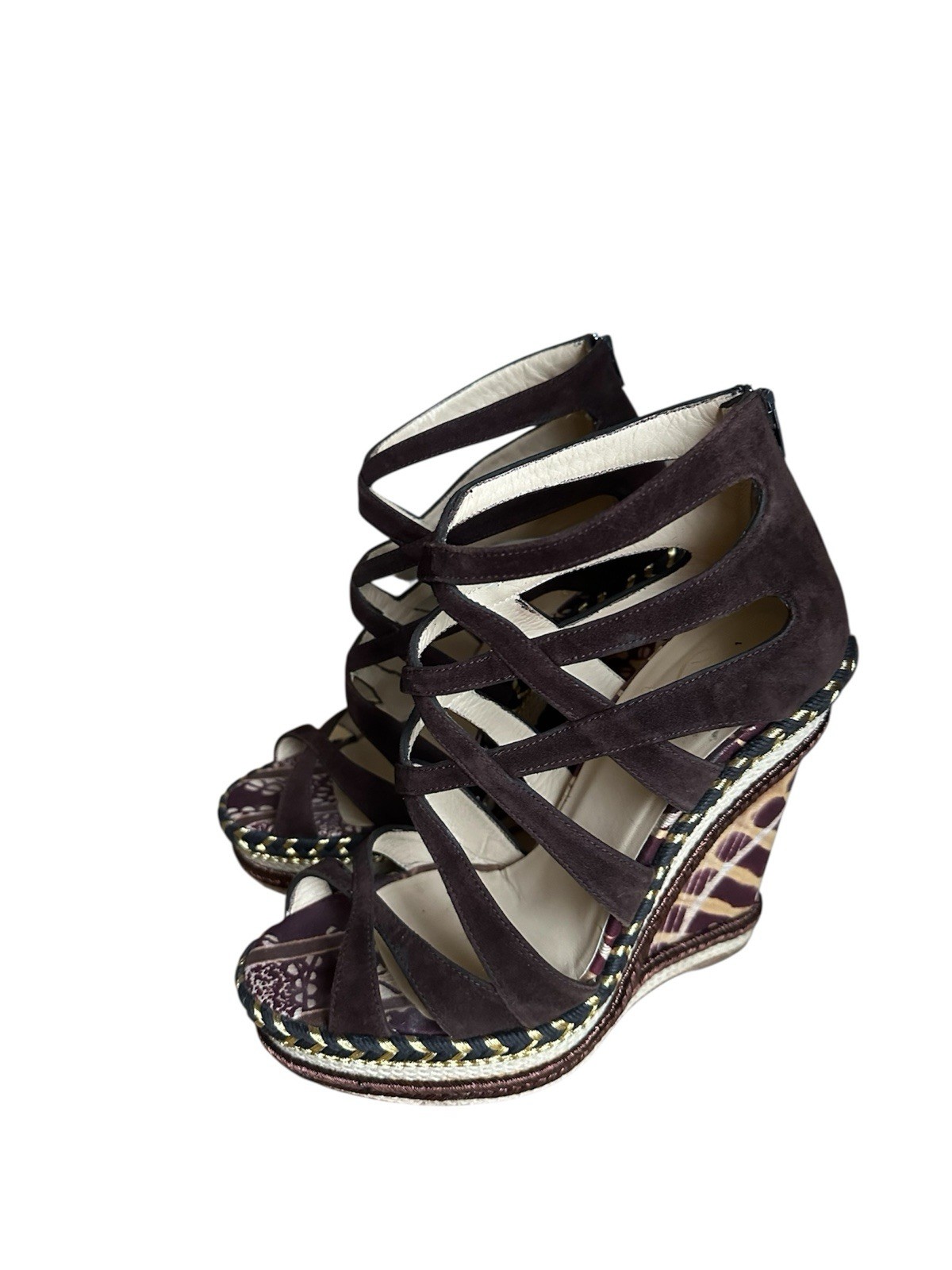 Christian Louboutin Tosca espadrilles wedges RETAIL 995
