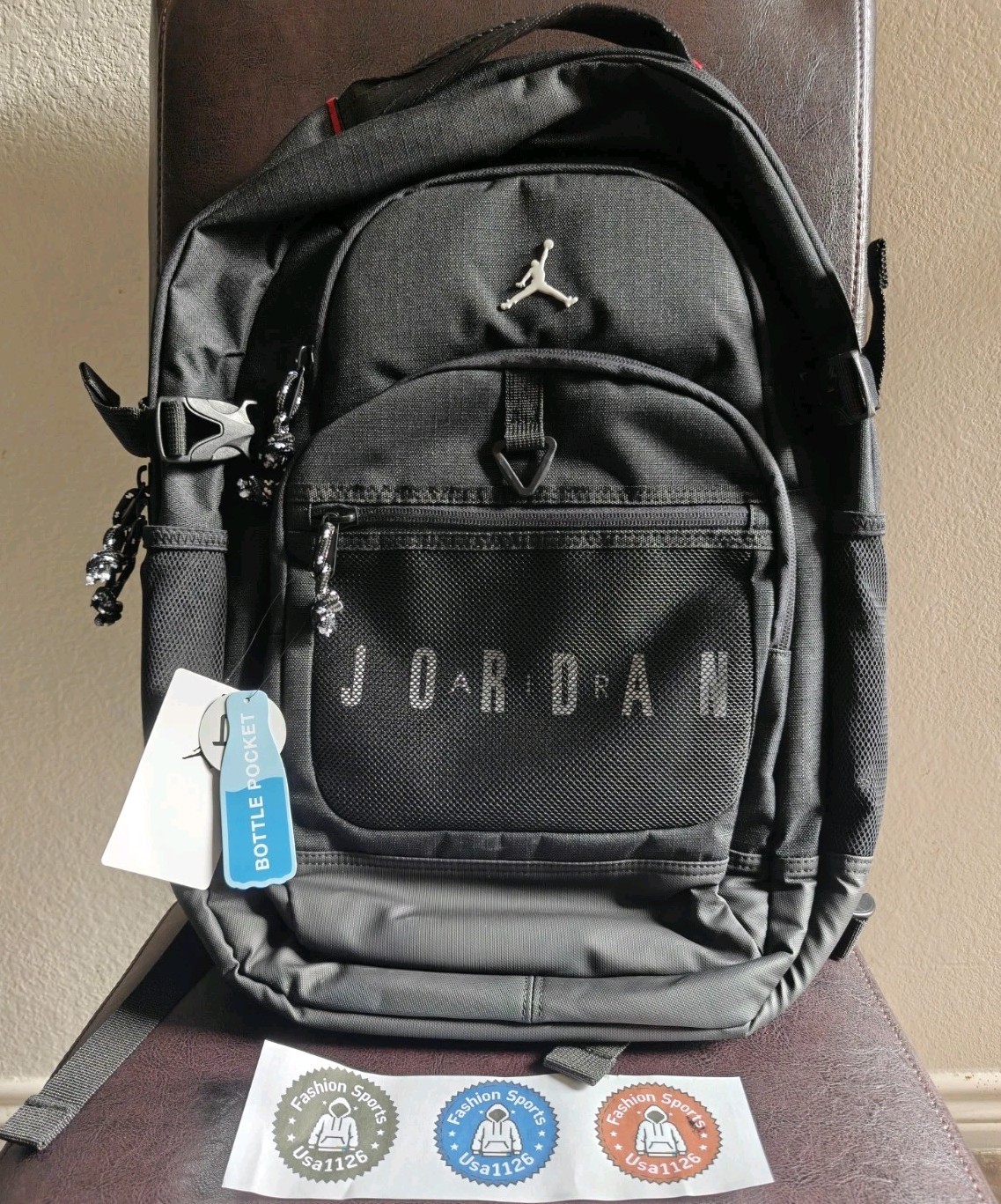 Jordan Jam Blacktop Mens Lifestyle Backpack (25L)