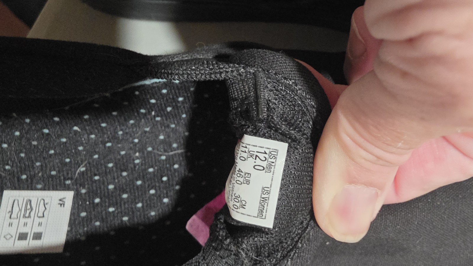 Size 12 – VANS Black