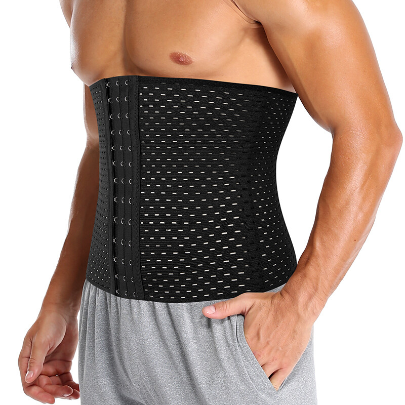 Men Women Weight Loss Waist Trainer Slim Body Shaper Girdle Sports Trimmer Belt