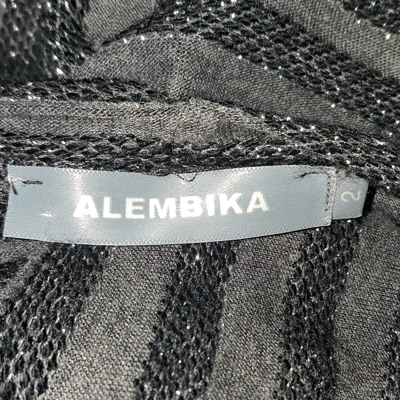 Alembika Gray Black Striped Sweater Dress Women’s Pleated Knit Scoop Neck 2