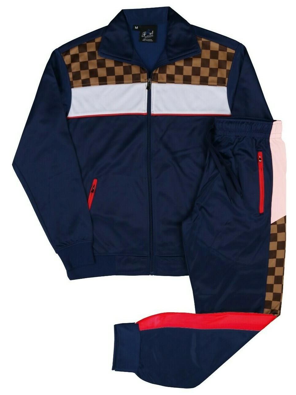 MEN CUBUCIAL JOGGER ACTIVEWEAR TRACKSUITS W/DRAWSTRINGS SMALL UPTO 6XL