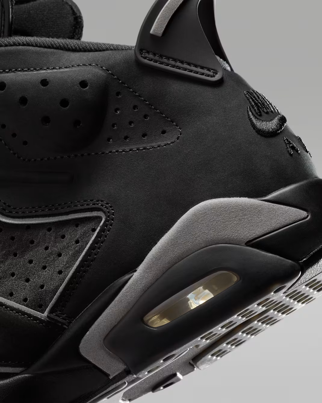 Nike Air Jordan 6 Retro Cap and Gown Black IR2266-010 Men’s Shoes NEW