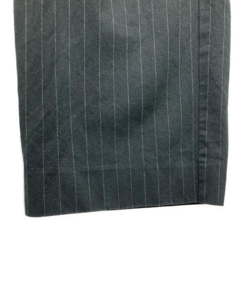 Dickies × MONKEY TIME Striped baggy pants black 254M40MT01