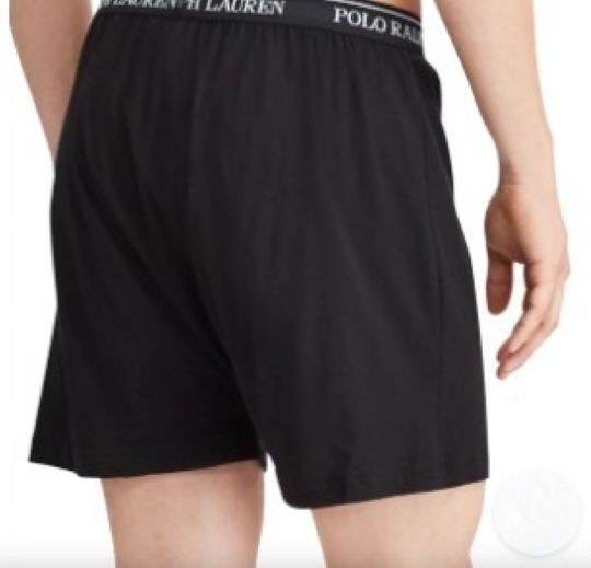 3 RALPH LAUREN POLO WHITE BLACK OR GRAY COTTON KNIT BOXER SHORTS SIZES: S M L XL