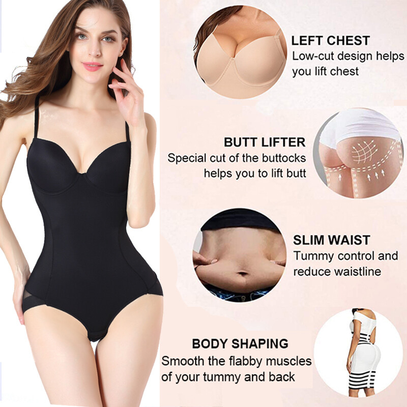 Fajas Colombianas Reductoras Levanta Cola Post Surgery Slim Full Body Shaper USA