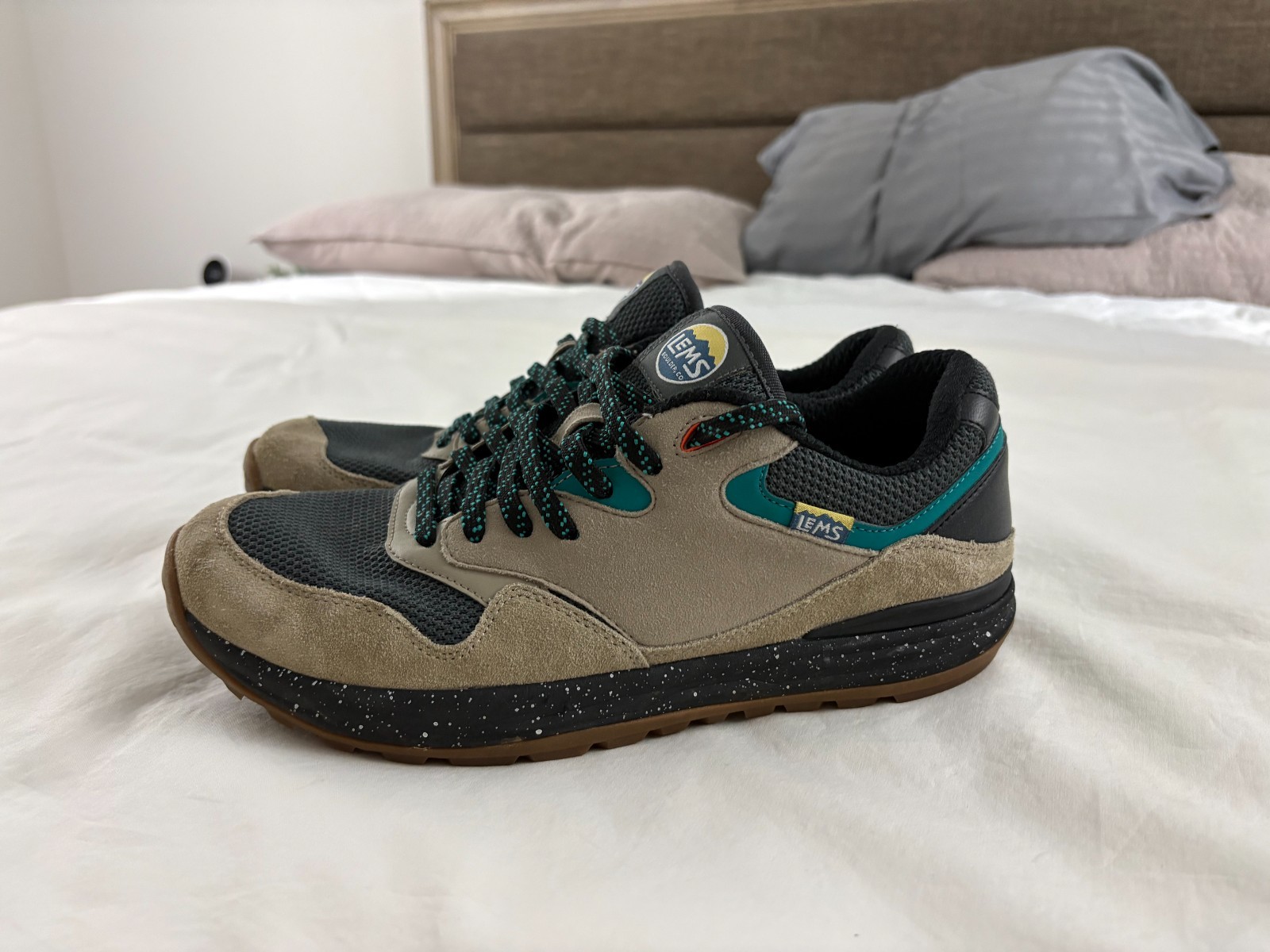 Lems Trailhead Desert Khaki Men’s Sz. 11 Hiking Minimalist Shoes! Barely Worn!