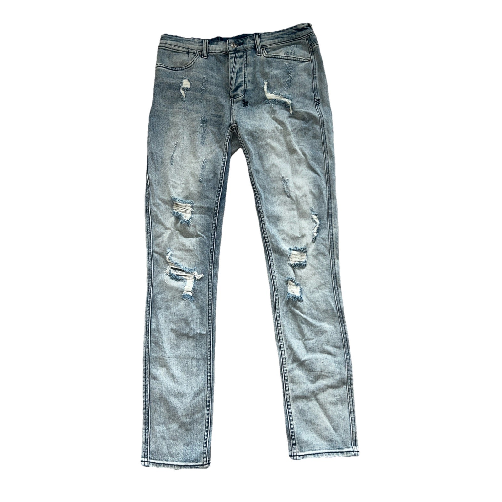 KSUBI Van Winkle Trashed Dreams Men’s 32×32 Designer Jeans