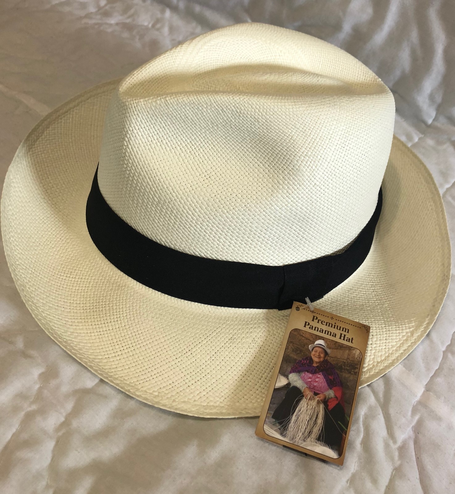 GENUINE ECUADOR MONTECRISTI” PANAMA HAT -FINO GRADE 4-5 ULTRA FINO GRADE 7-8
