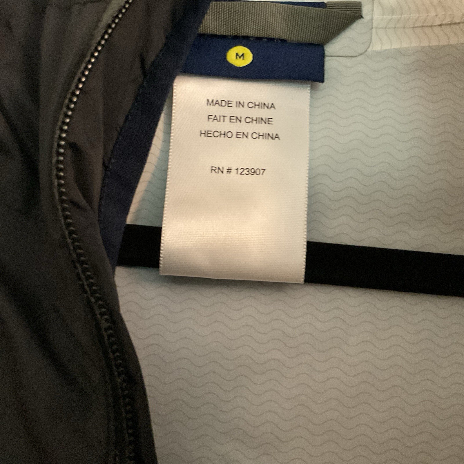 Sperry Top Sider Men’s Full Zip STS35, Blue, Rain, Sailing Jacket