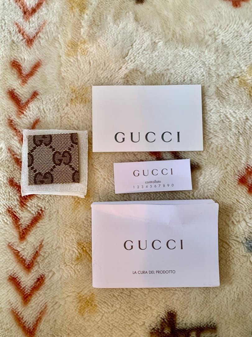GUCCI Shoulder Bag Good Condition Gift Present 0611b